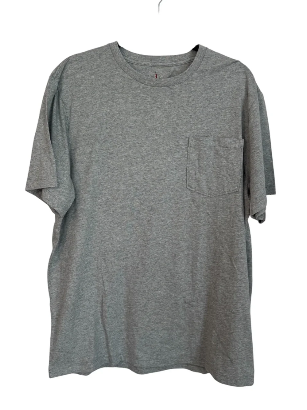 J.Crew Men's Broken In Classic Short Sleeve Front Pocket Cotton Tee Sz XL GUC